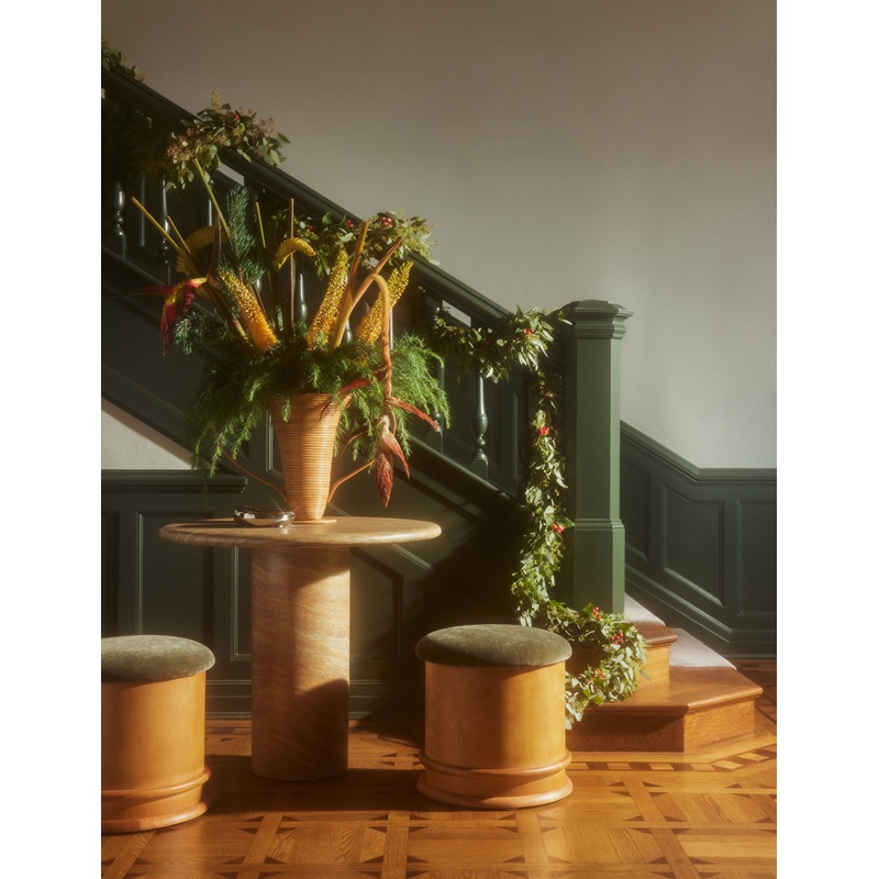 Piccolo Storage Stool by Gillian Segal for Moe’s Olive