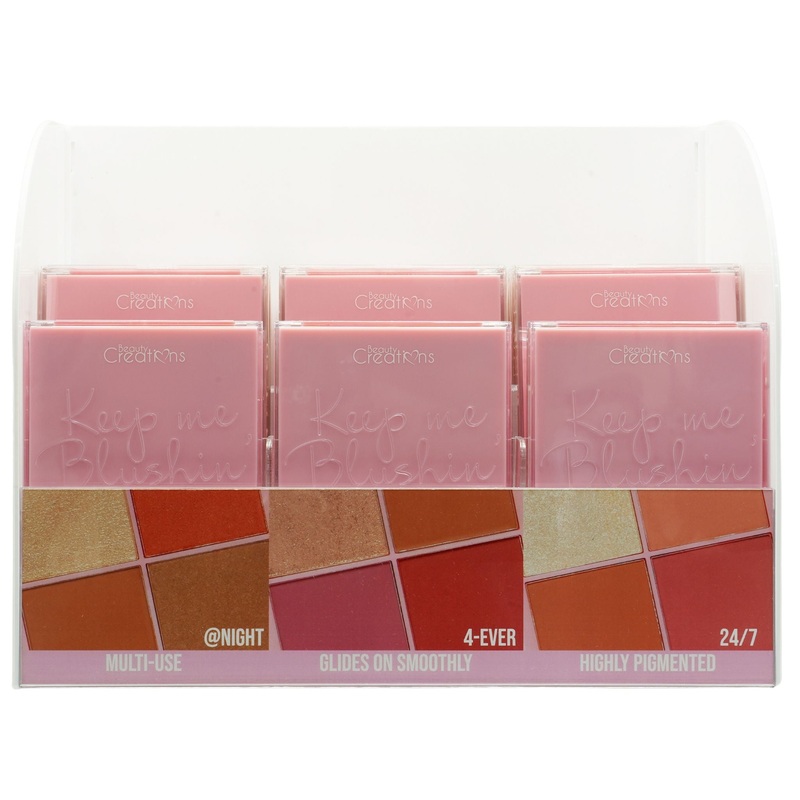 Beauty Creations Keep Me Blushing Blush – Blush And Highlight – Wholesale Display 21 Units (BKMD)
