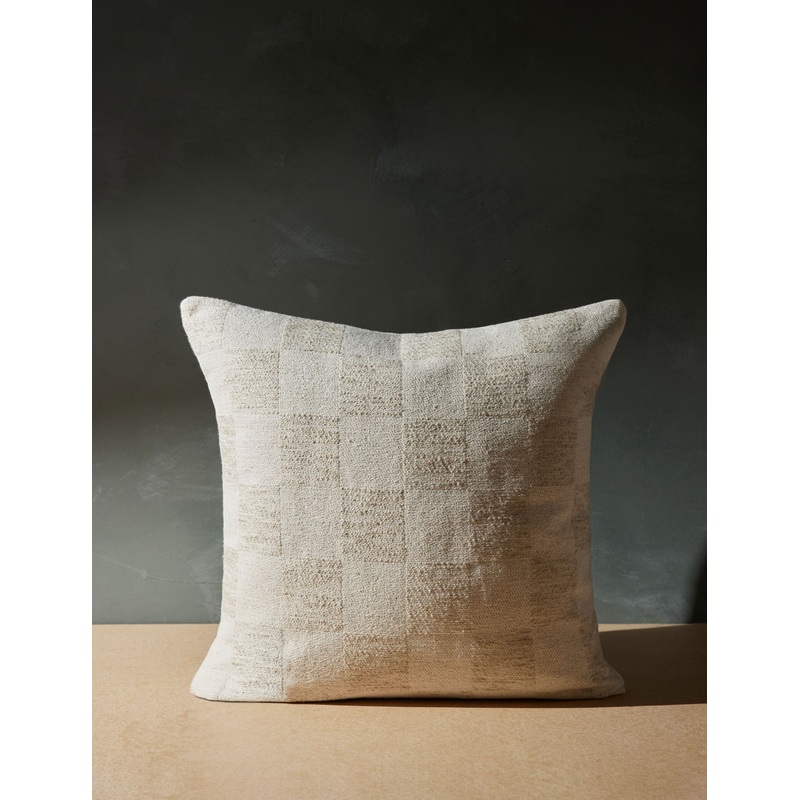Bronson Pillow Natural Square Pillow Cover Only