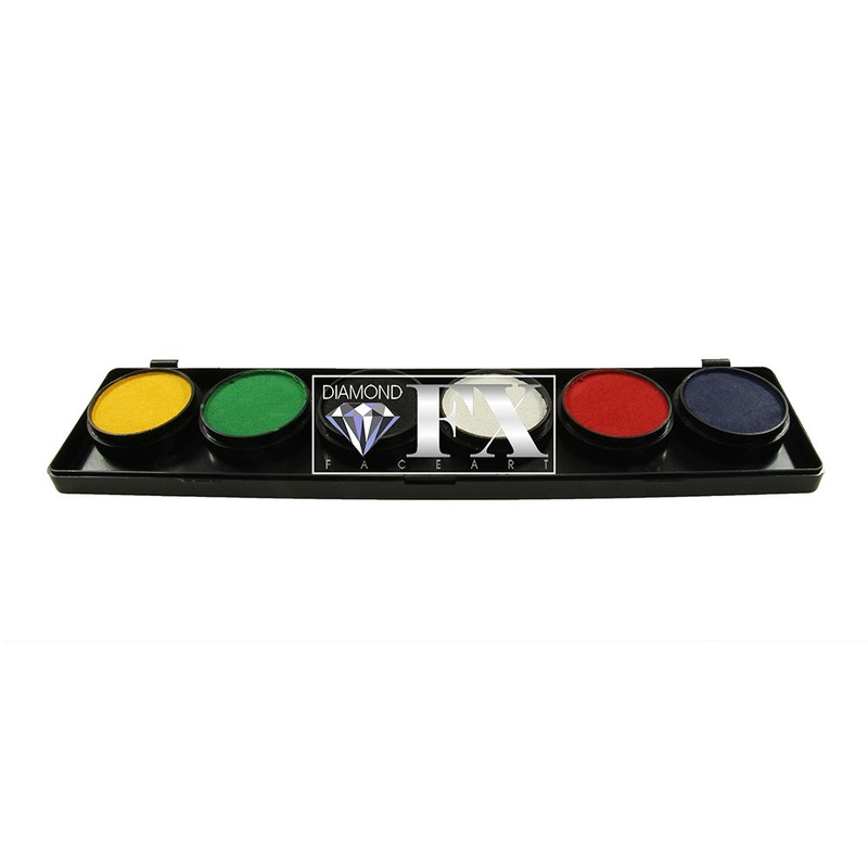 Diamond FX Build Your Own Face Paint Palettes (6 Colors)