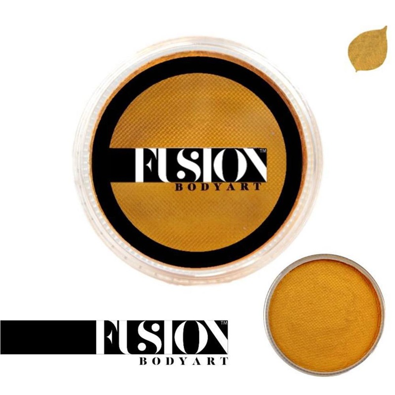 Fusion Body Art Face Paint – Pearl Metallic Gold (32 gm)