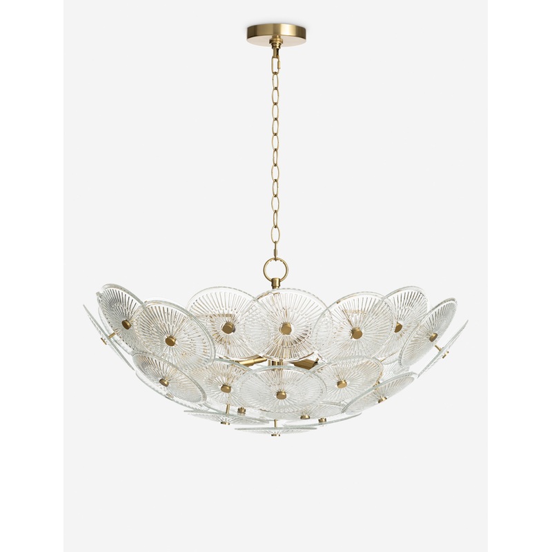 Holly Chandelier by Regina Andrew Brass 31.25″Dia