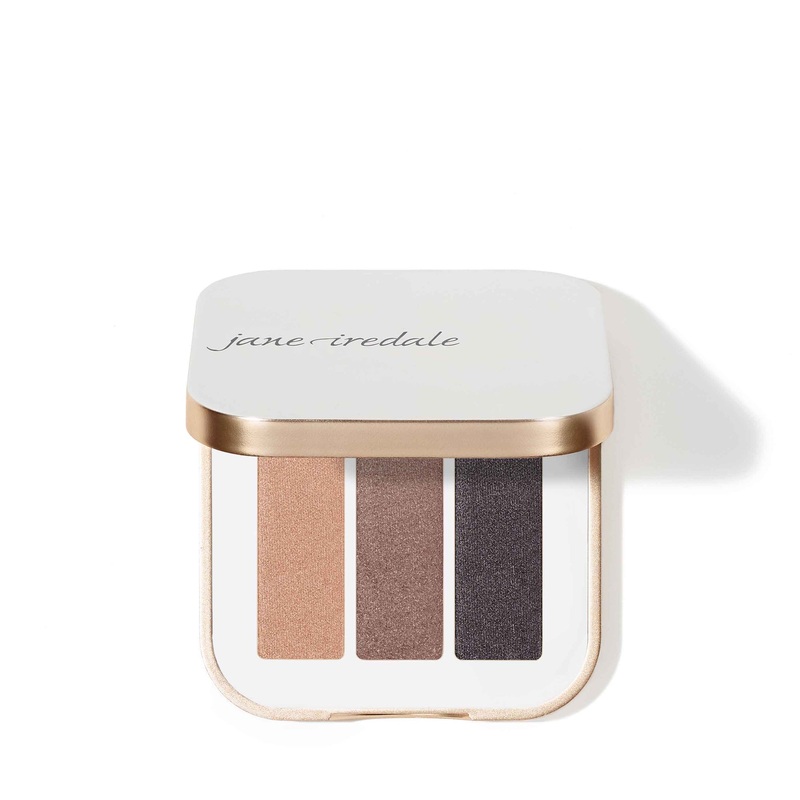 Jane Iredale PurePressed Eye Shadow Triple – Brown Sugar