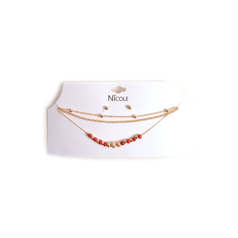 Star Over Necklace Gold