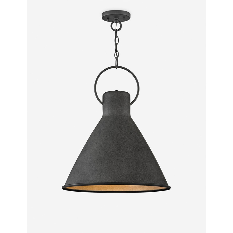 Whatley Pendant Light Black 18″Dia