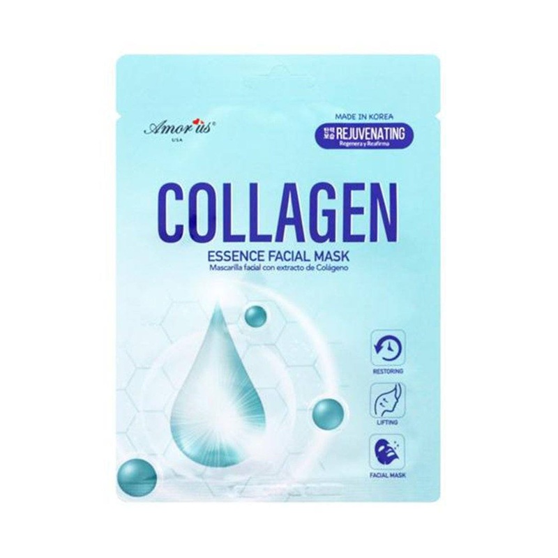 Amor Us Collagen Essence Facial Mask – Wholesale Display 24 Units (SK-COLLAGEN)