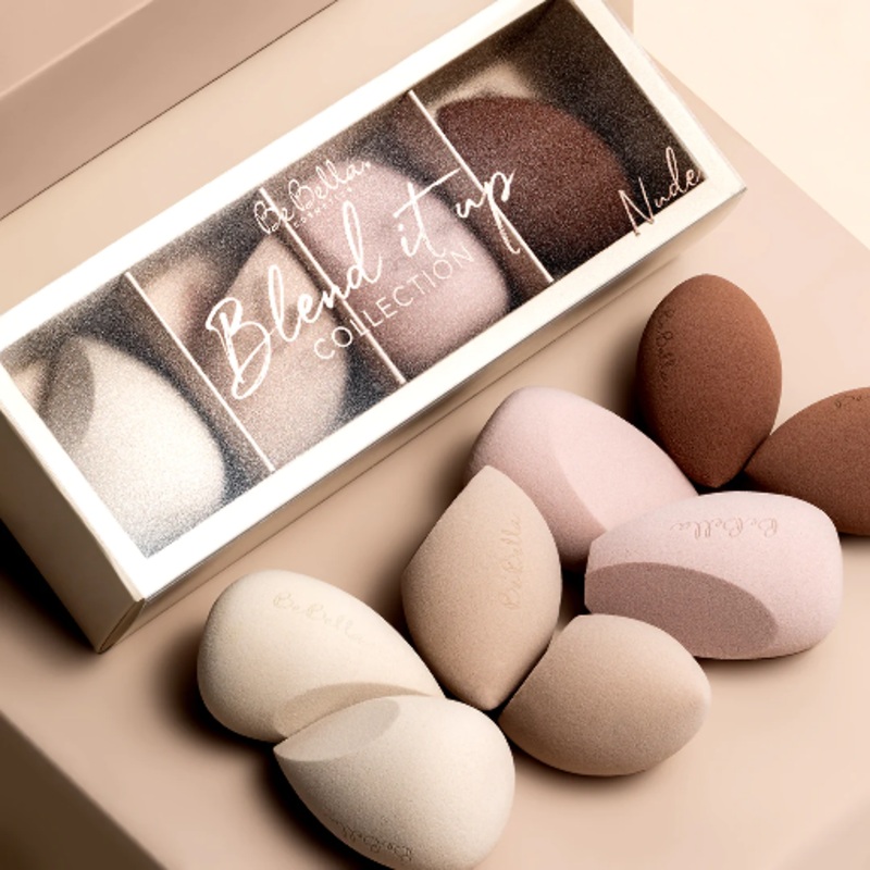 BLEND IT UP 4PCS BLENDING SPONGE TAUPE (6 PCS)