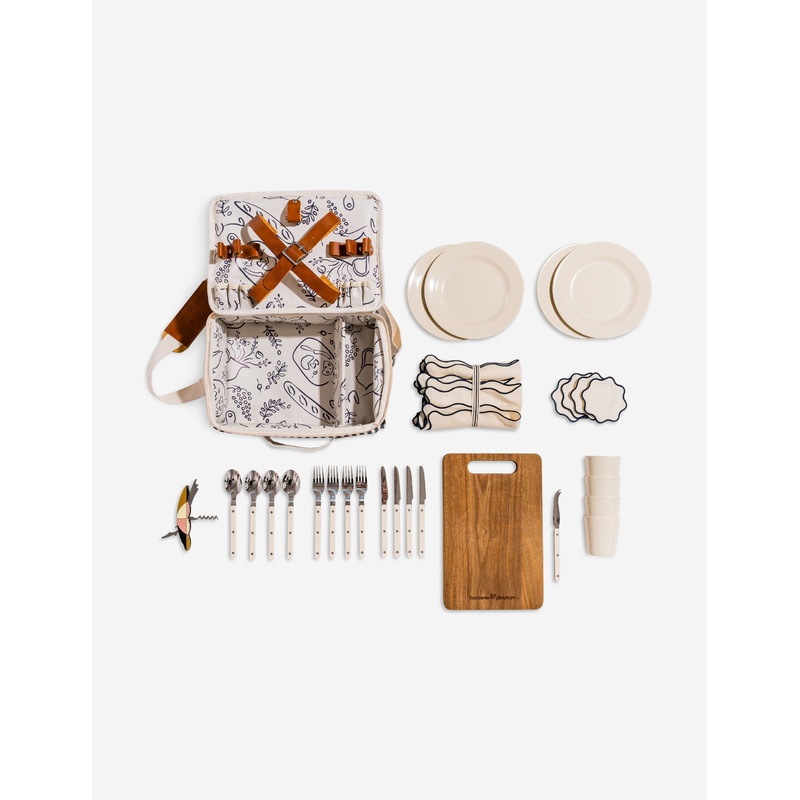Picnic Set by Business & Pleasure Co. Lauren’s Navy Stripe