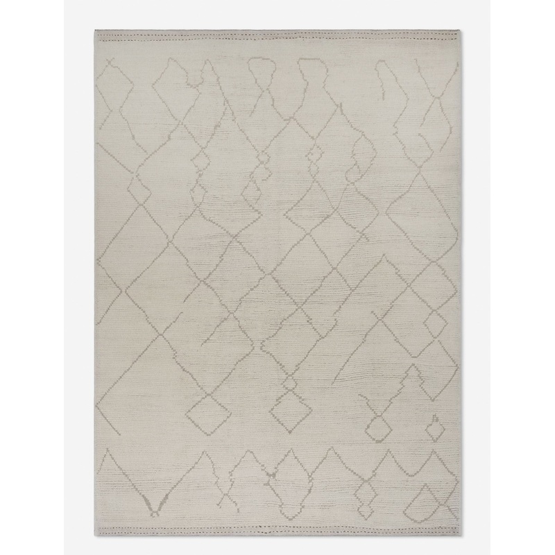 Vintage Turkish Hand-Knotted Wool Rug No. 399, 8’1″ x 10’8″
