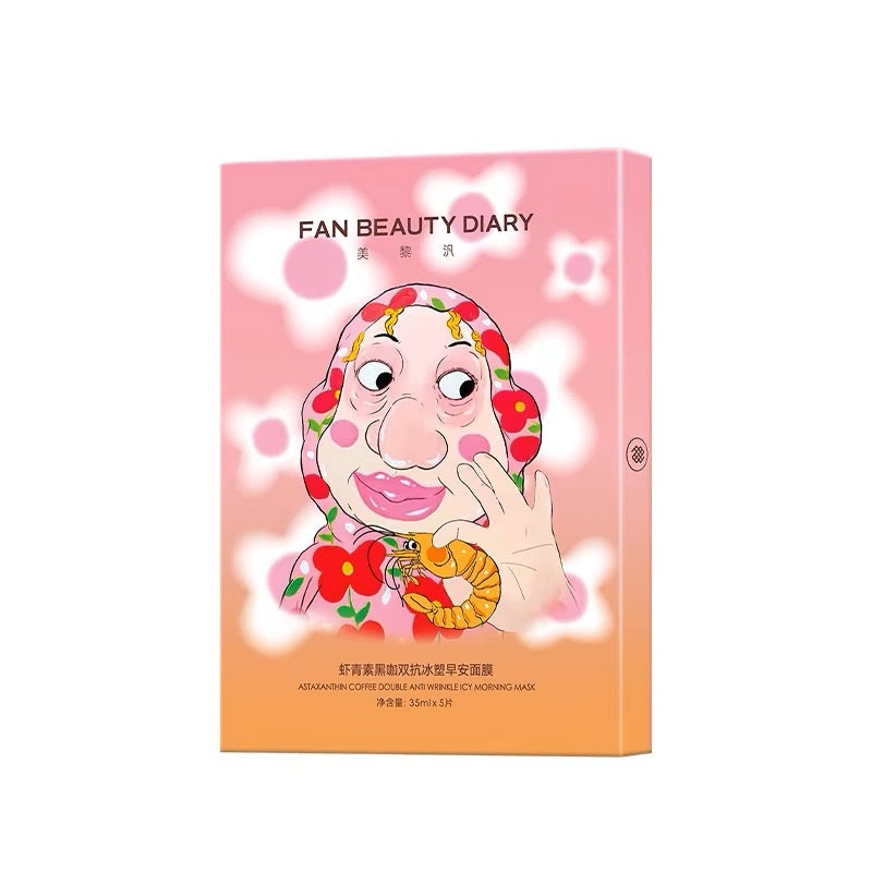 Fanbeauty Astaxanthin Dual Defense Morning Mask 5Pcs/Box