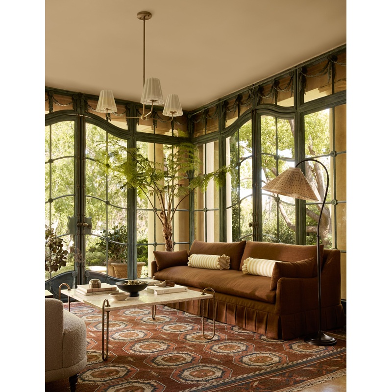 Jordan Floor Lamp Poiret and Antique Bronze
