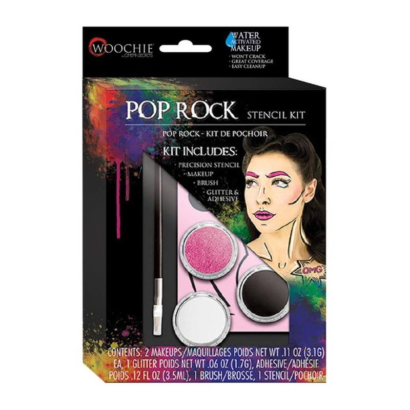 Woochie Halloween Makeup Stencil Kit – Pop Rock