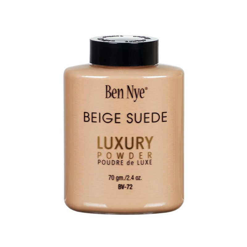 Ben Nye Beige Suede Bella Luxury Powder DOME Jar (BV-70) (Talc Free)