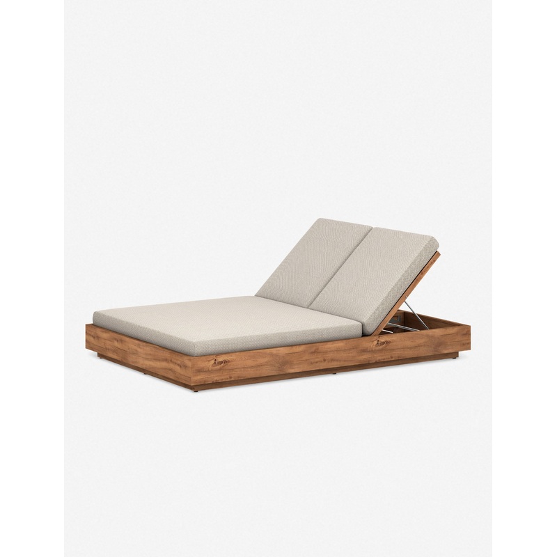 Minnette Indoor / Outdoor Double Chaise Sand