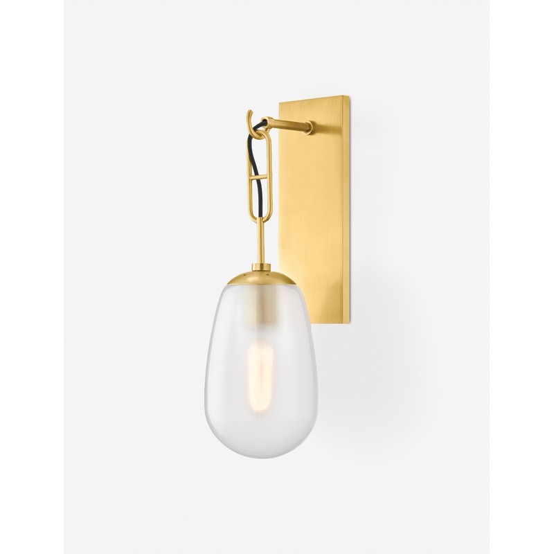 Andrews Sconce Antique Brass