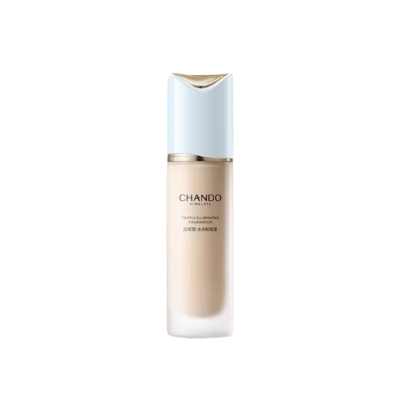 CHANDO Pine Dew Shimmer Foundation 30ml  B01 Porcelain White