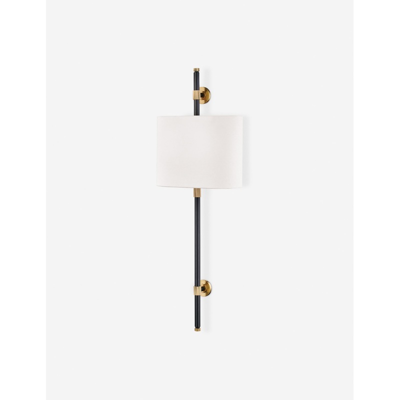 Hamilton Sconce Brass and Bronze 34″ H