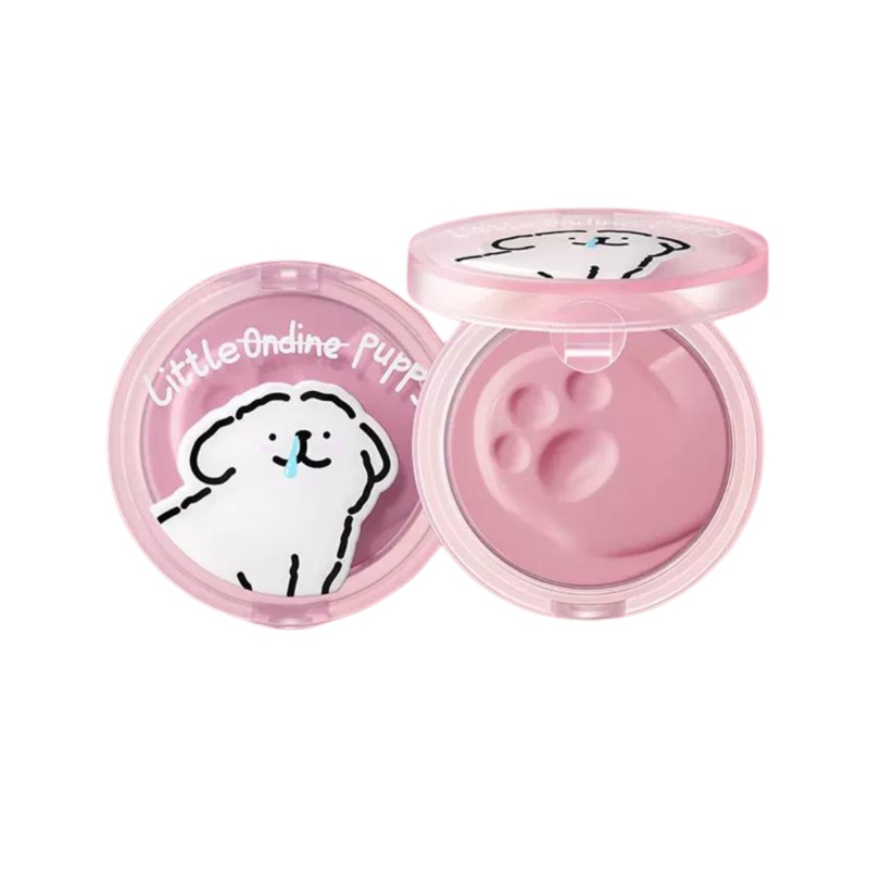 LITTLE ONDINE Puppy Series Matte Blusher Cream 5.5g  01 Jumping Pink Peach