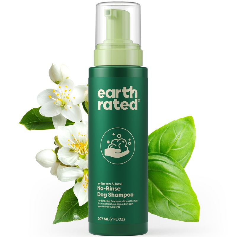 No-Rinse Foaming Dog Shampoo