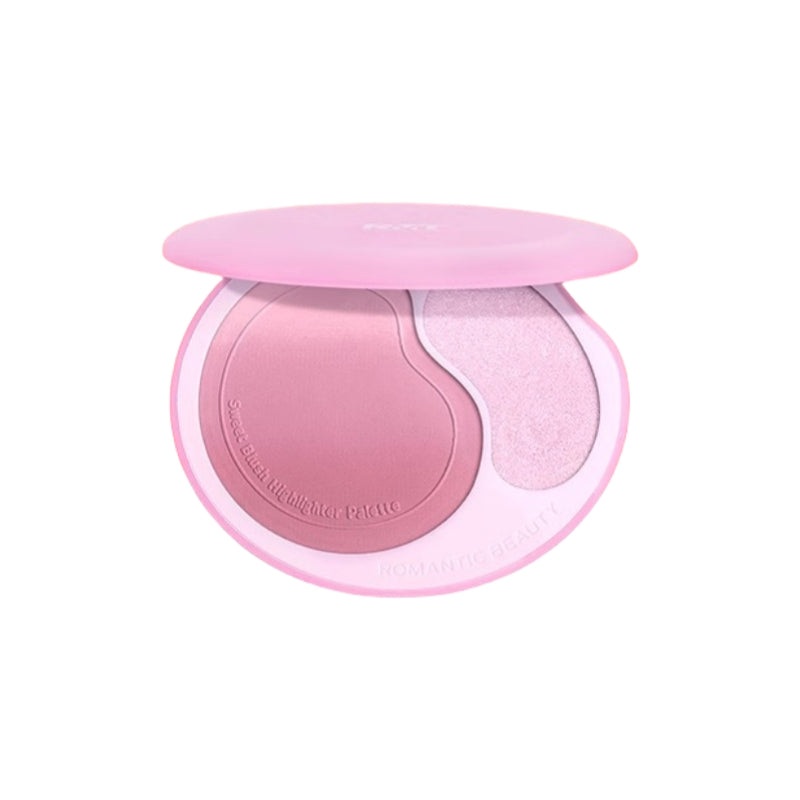 Romantic Beauty Sweet Blush Highlighter Palette 11g T01 11g