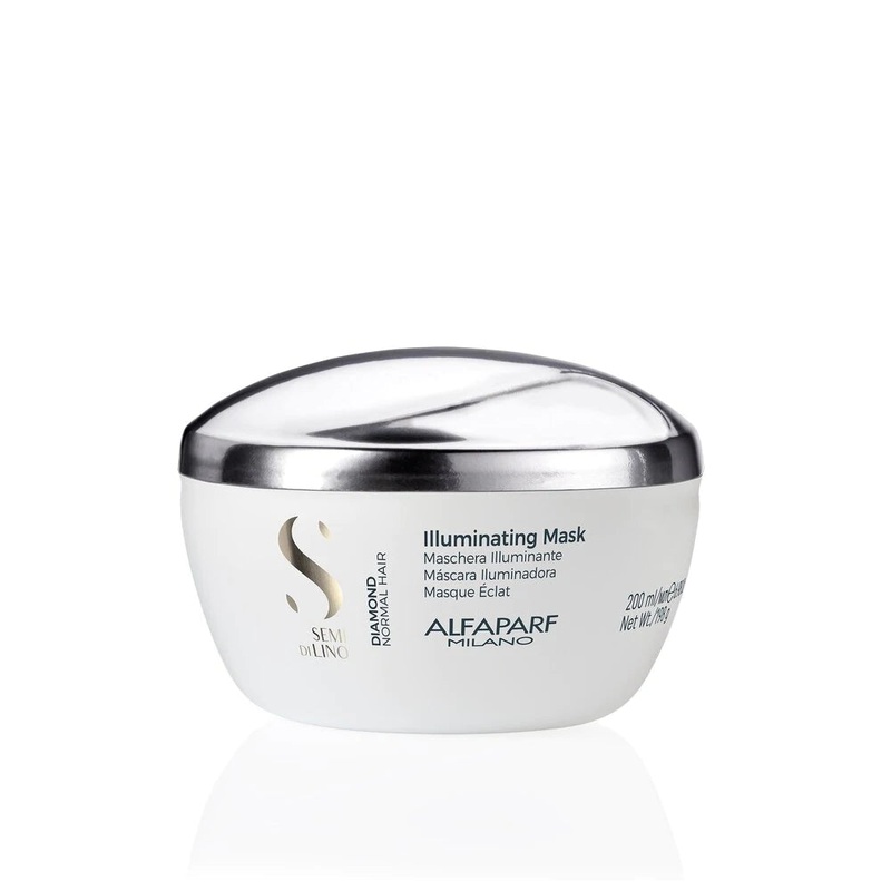 Alfaparf Semi Di Lino Diamond Illuminating Mask 200 ml / 6.98 oz | For Normal Hair
