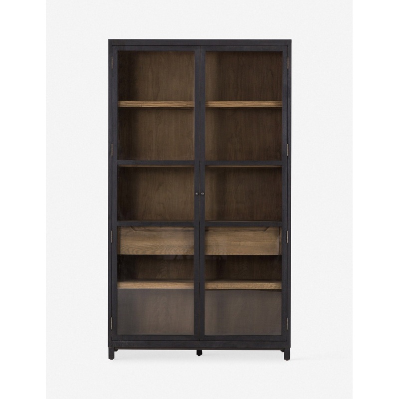 Carly Curio Cabinet Natural