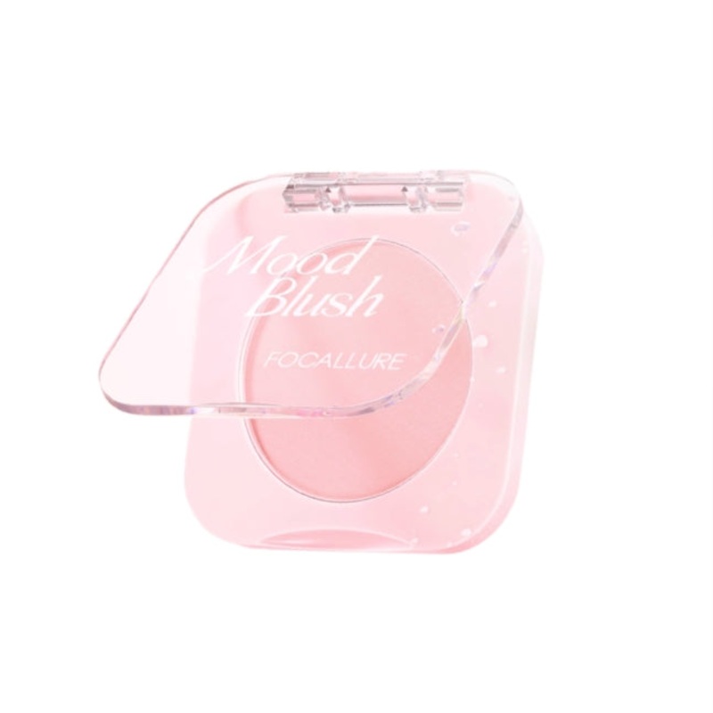 FOCALLURE Matte Vitality Monochrome Blush 6g  PK01 Pearl Pink