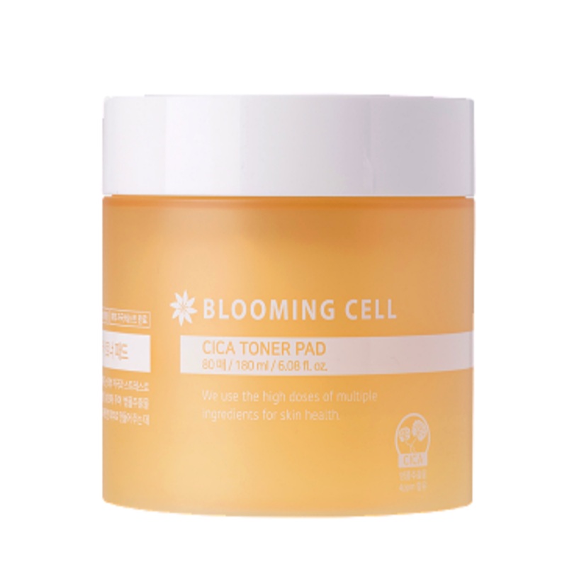 Blooming Cell Care Moisture Soothing Cica Toner Pad 80 sheets