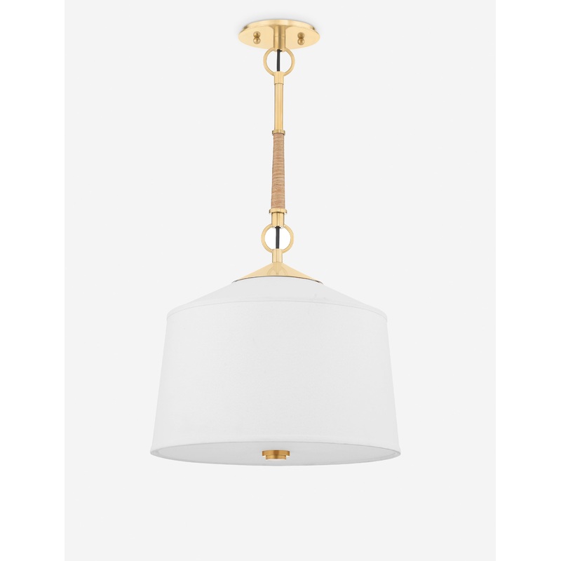 Emrys Pendant Light White 14″ Dia