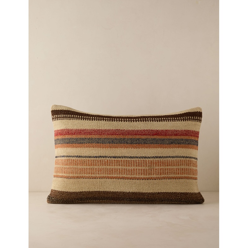 Vintage Lumbar Pillow No. 228, 16″ x 24″