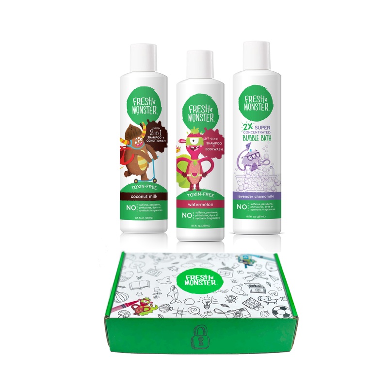 Kids & Baby Gift Set – Shampoo & Conditioner, Body Wash + Bubble Bath