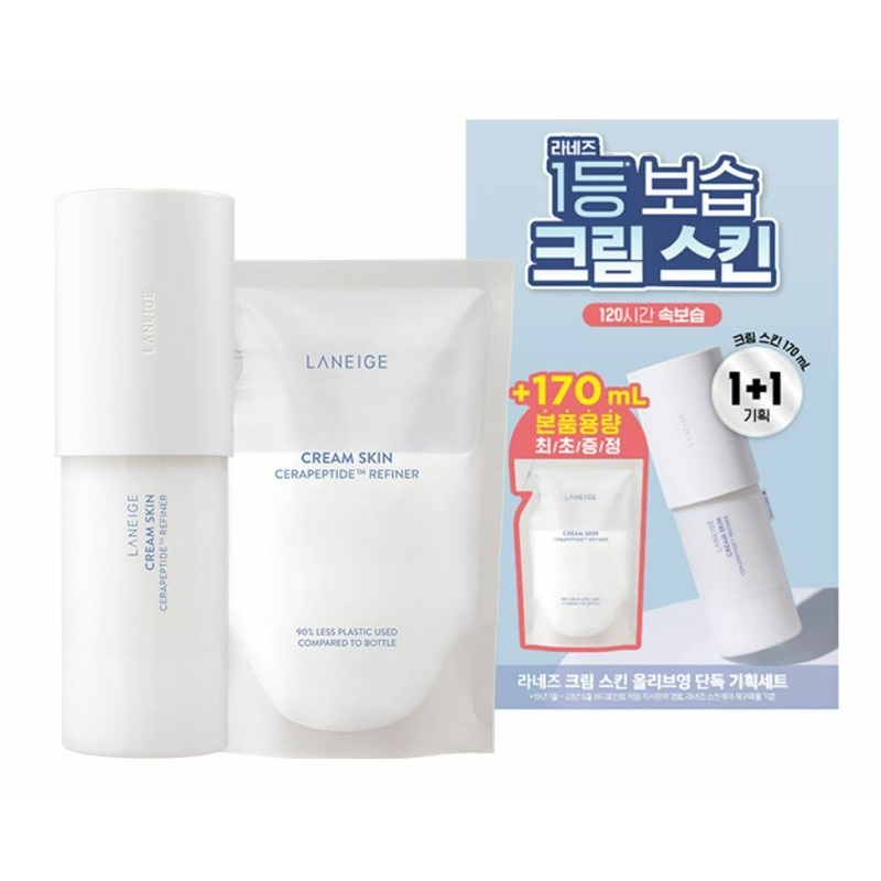 LANEIGE Cream Skin 170mL+170mL Refill Special Set