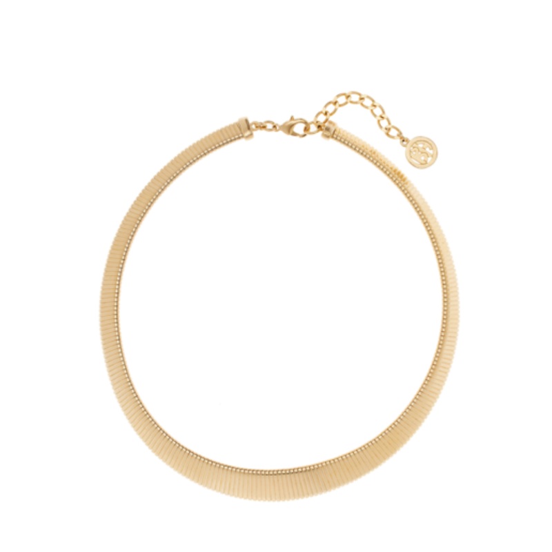 BEN-AMUN Gold-plated Snake Necklace
