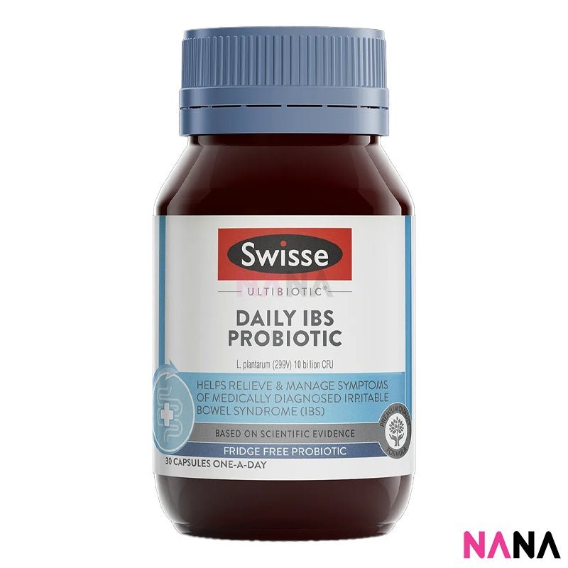 Swisse Ultibiotic Daily IBS Probiotic 30 Capsules
