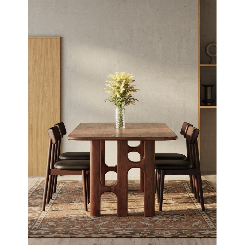 Bron Dining Table Brown