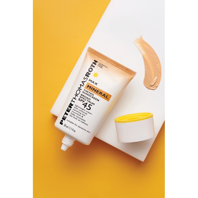 Peter Thomas Roth MAX Mineral Tinted Sunscreen SPF 45 1.7 oz / 50 ml
