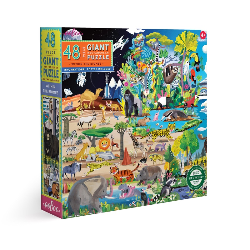 Within the Biomes Giant Puzzle 48 count