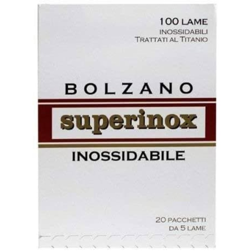 Bolzano Double Edge Safety Razor Blades (100 Blade pack)