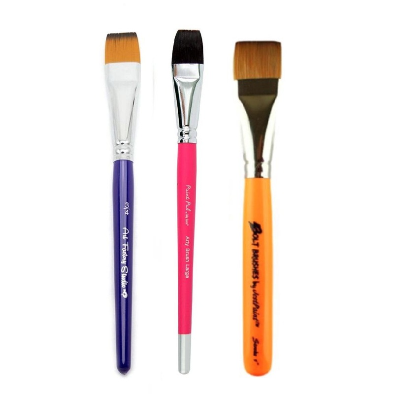 Build Your Own Set Of Flat Brushes – Multi Brands (Pick 3+)