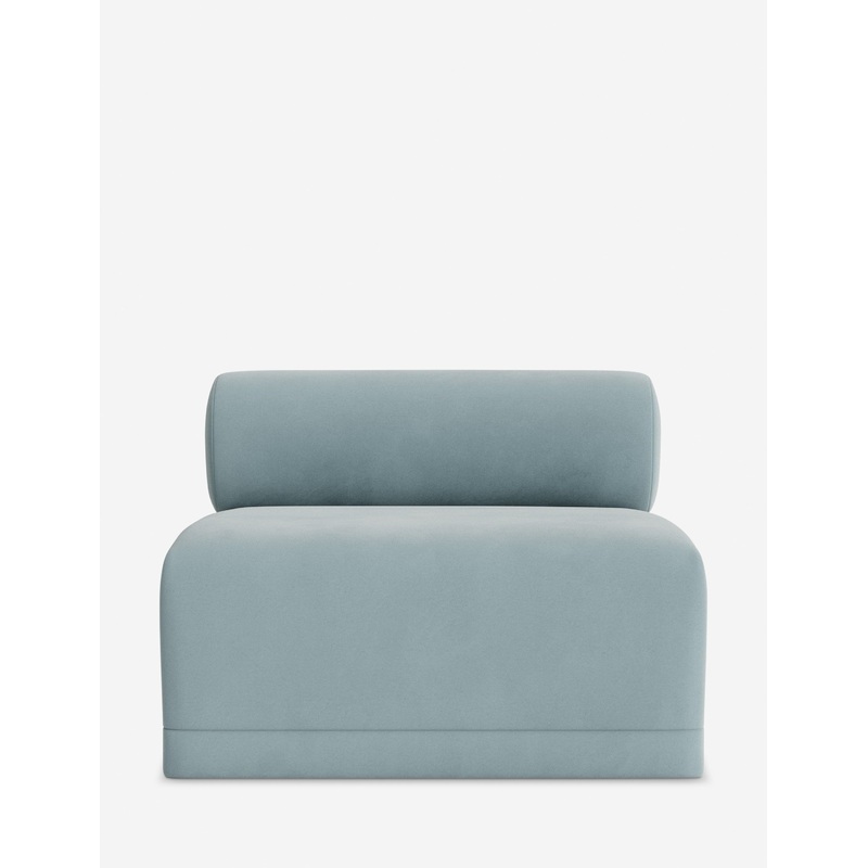 Carson Accent Chair White Boucle