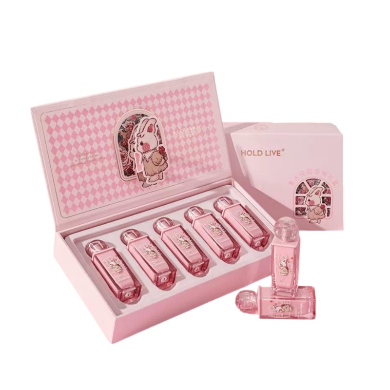 Holdlive Retro Garden Lip Gloss Gift Set 3.8g*5