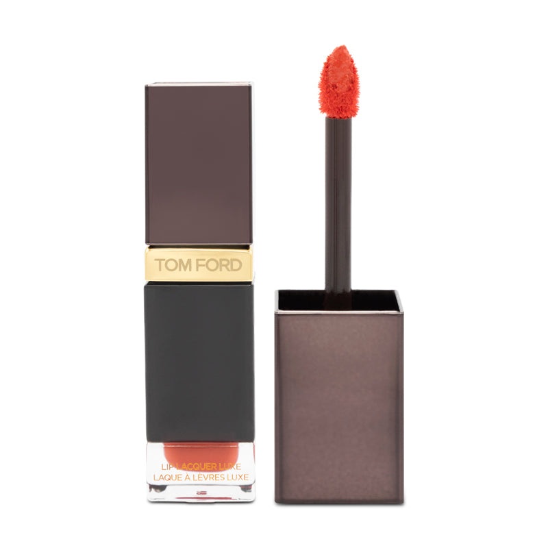 Tom Ford Lip Lacquer Luxe 06 Knockout Vinyl Red Liquid Lipstick
