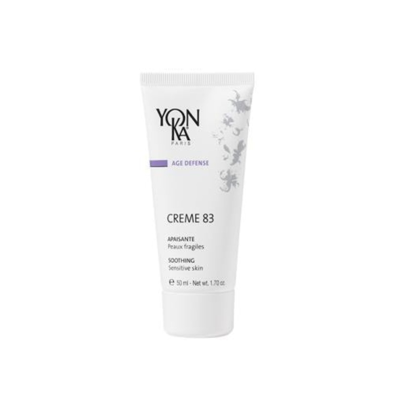 [Sample 0.17 oz] Yon-Ka Creme 83 Soothing Cream For Sensitive Skin | Fast-absorbing Cream That Eases Discomfort | Softens the Epidermis | Specifically