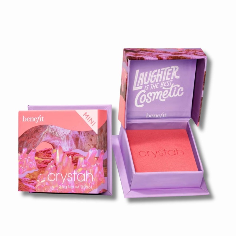 benefit Blush Powder Mini 2.5g Crystah Strawberry Pink