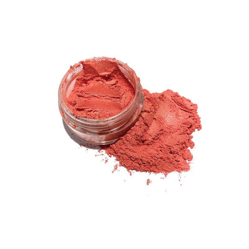 Summer Sunset Eye Shimmeral Clamshell Sample Jar