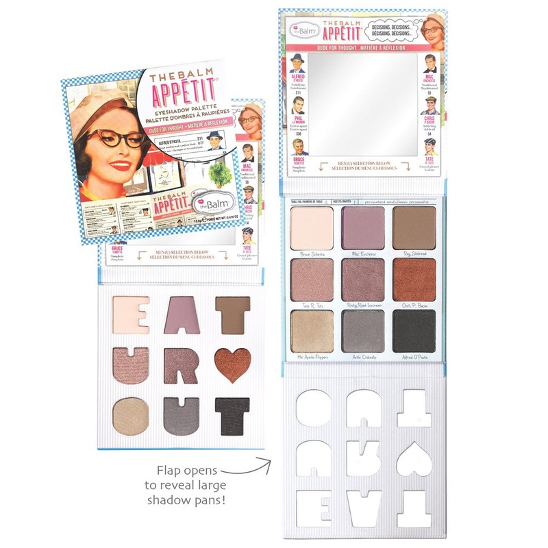 theBalm Apptit Eyeshadow Palette – 9 Shades