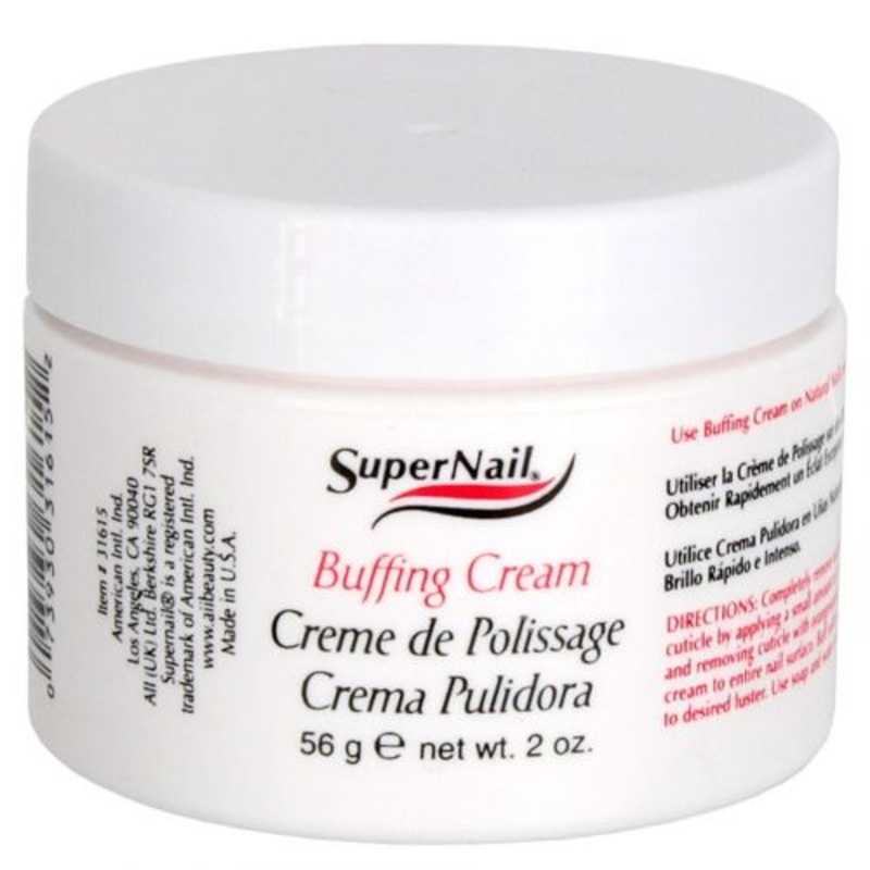 SuperNail Buffing Cream/Nail Polishing Cream 2 oz.
