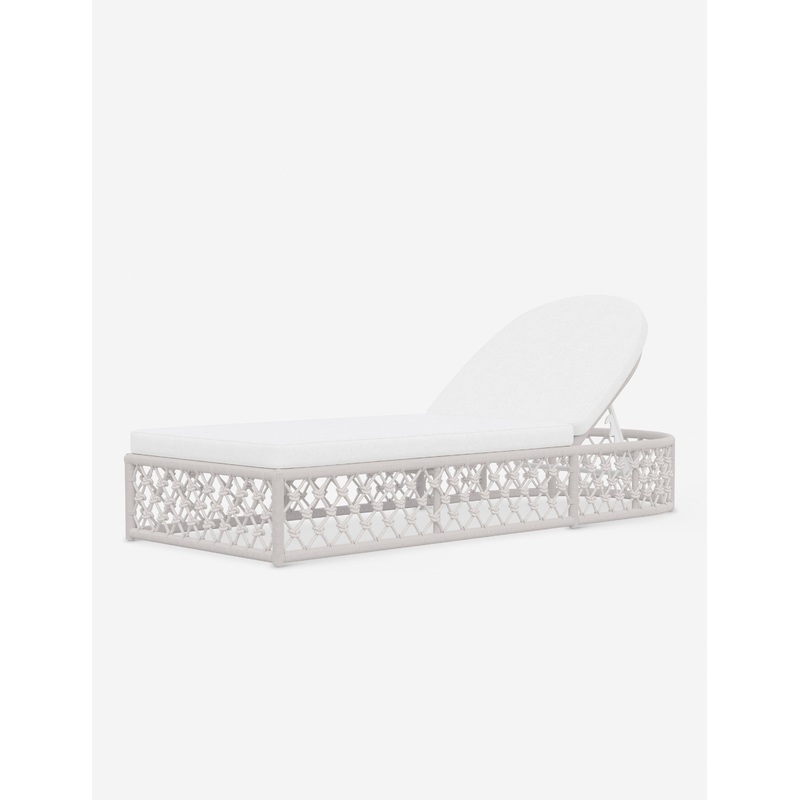 Gibbs Indoor / Outdoor Chaise White