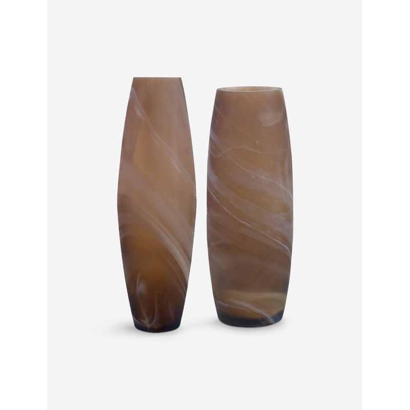 Ismay Vases (Set of 2) Tan