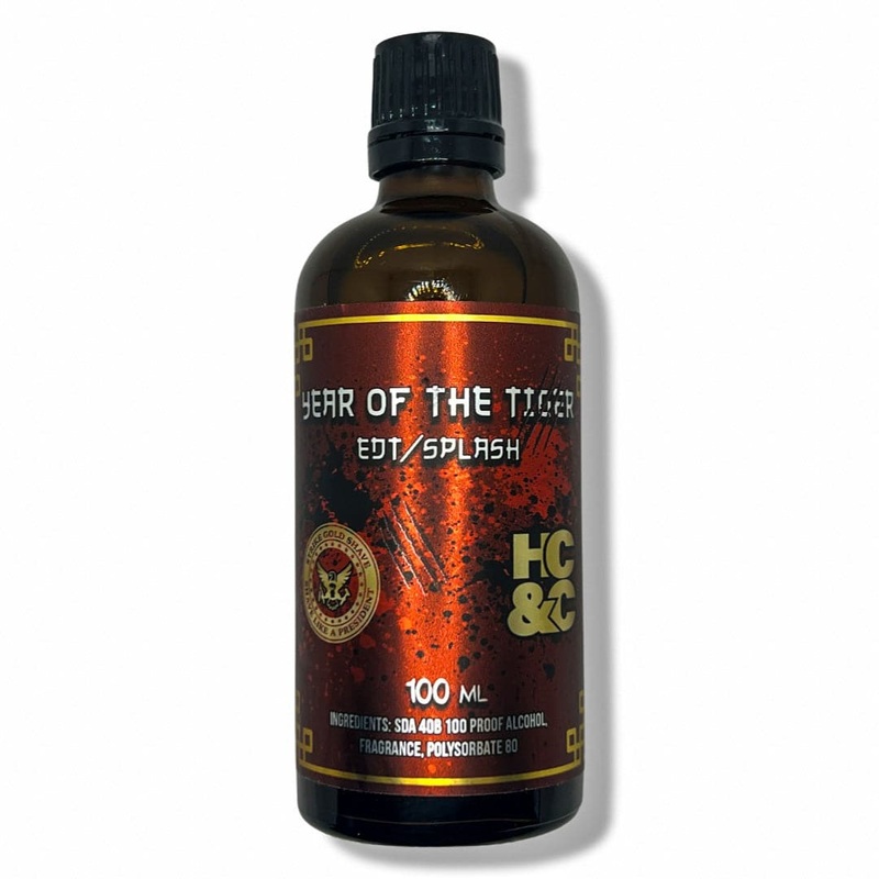 Year of the Tiger Aftershave Splash / EDT Cologne (100ml) – by Hendrix Classics & Co